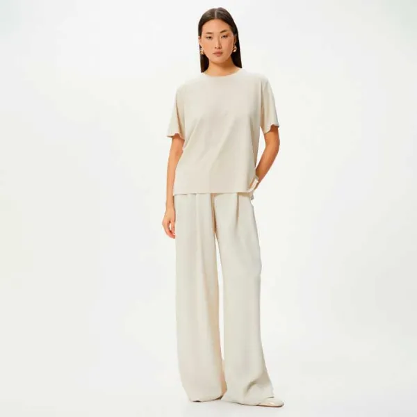 Tricou pentru femei Koton 4SAK50150EK 100% bumbac/ Beige photo 3