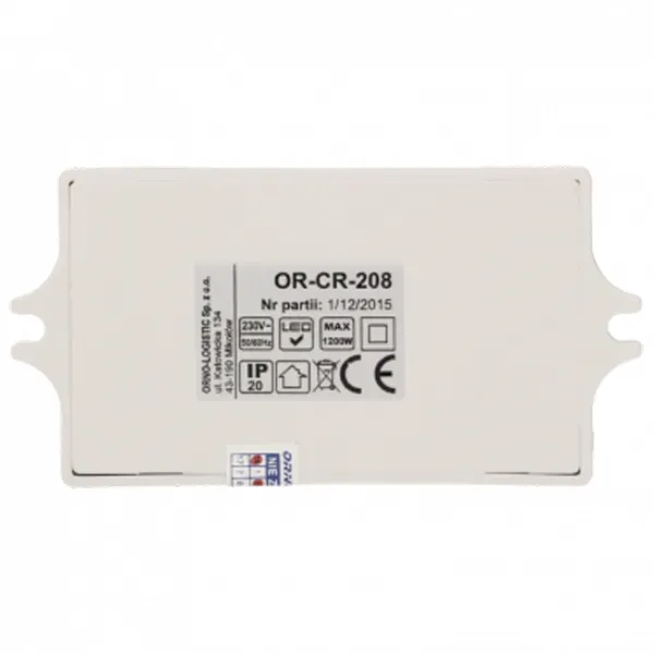 Микроволновый датчик движения ORNO ORCR208 Белый photo 6