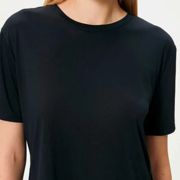 Tricou pentru femei Koton 4SAK50156EK 80% modal/ Black photo 5
