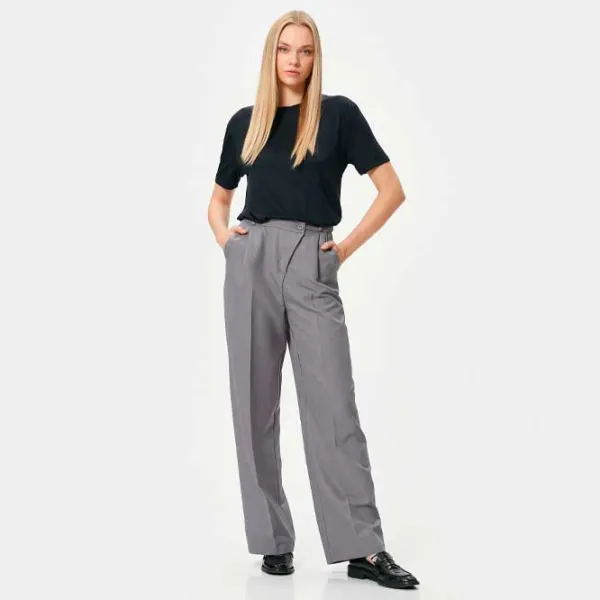 Tricou pentru femei Koton 4SAK50156EK 80% modal/ Black photo 3