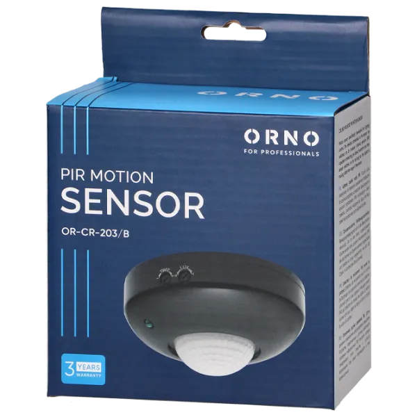 Senzor de mișcare ORNO ORCR203B Black photo 5 Senzor de mișcare ORNO ORCR203B Black photo 5