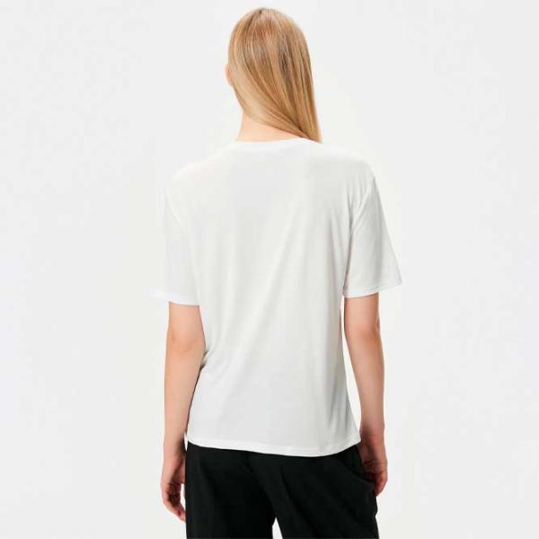 Tricou pentru femei Koton 4SAK50156EK 80% modal/ White photo 4
