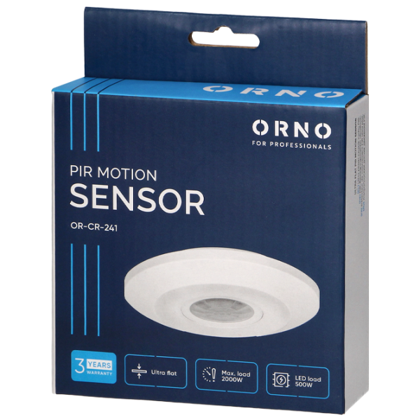 Senzor de mișcare ORNO ORCR241 White photo 6 Senzor de mișcare ORNO ORCR241 White photo 6