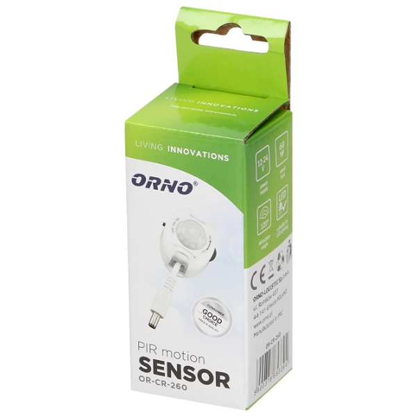 Senzor de mișcare bandă LED ORNO ORCR260 White photo 6 Senzor de mișcare bandă LED ORNO ORCR260 White photo 6