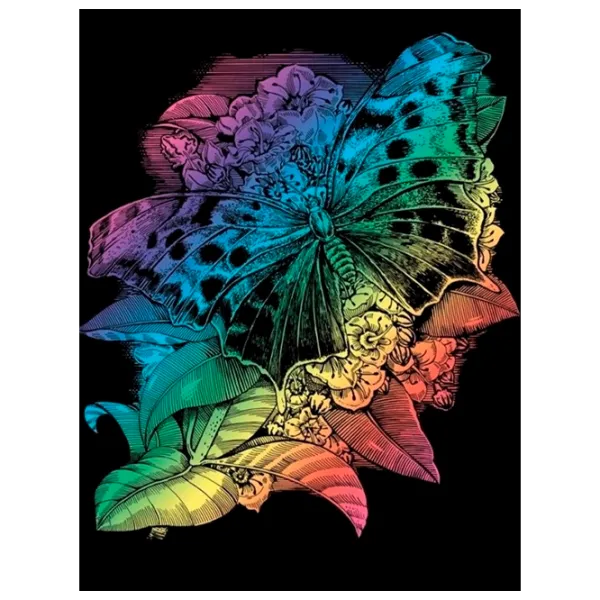 Set de creație Sequin Art Artfoil Rainbow Butterfly SQ0541 8+/ Multicolor Multicolor photo 2