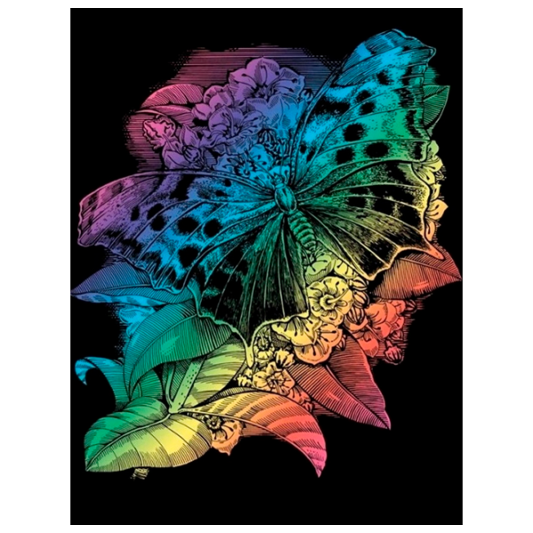 Set de creație Sequin Art Artfoil Rainbow Butterfly SQ0541 8+/ Multicolor Multicolor photo 2