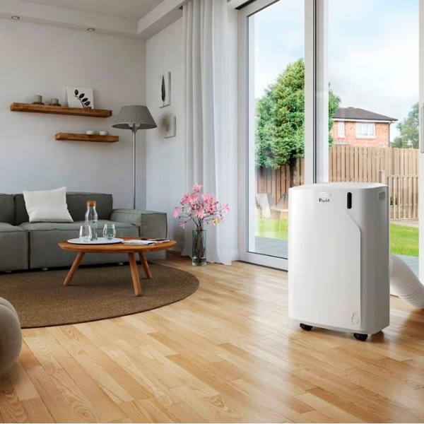 Aparat de aer condiționat DeLonghi Pinguino PAC EM77 9000 BTU/ 25 m²/ White photo 3