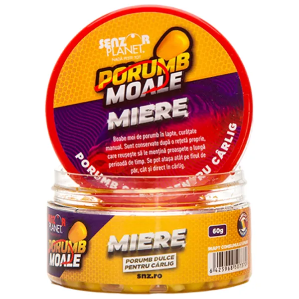 Porumb de cârlig Senzor Planet PORUMB MOALE Honey/ 0.06 kg photo 2 Porumb de cârlig Senzor Planet PORUMB MOALE Honey/ 0.06 kg photo 2