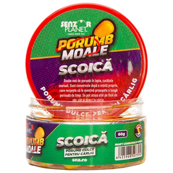 Насадочная кукуруза Senzor Planet PORUMB MOALE Гребешки/ 0.06 кг photo 2 Насадочная кукуруза Senzor Planet PORUMB MOALE Гребешки/ 0.06 кг photo 2