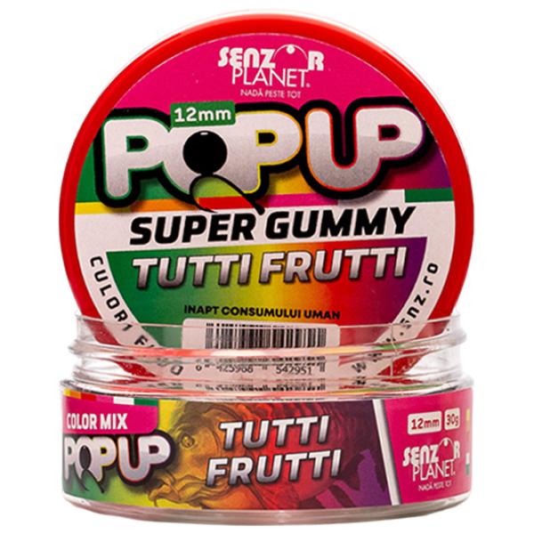 Бойлы Senzor Planet Pop-Up Super Gummy Tutti Frutti/ 0.03 кг/ 12 мм photo 2 Бойлы Senzor Planet Pop-Up Super Gummy Tutti Frutti/ 0.03 кг/ 12 мм photo 2