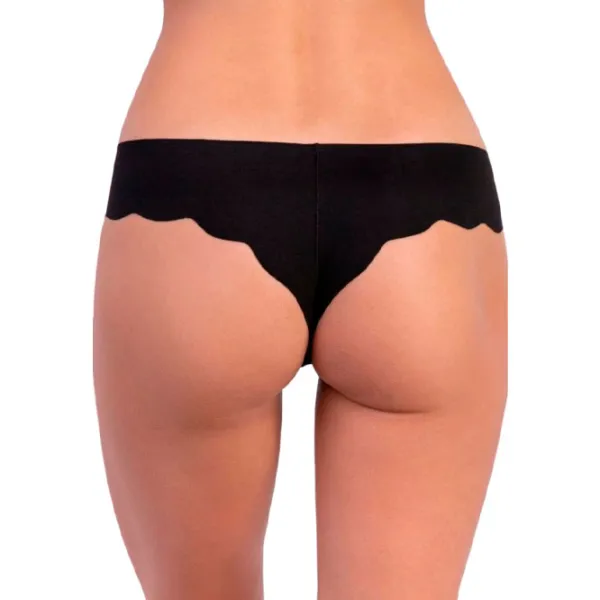 Chiloți pentru femei Milavitsa 230040 90/ Black/ Tanga photo 2