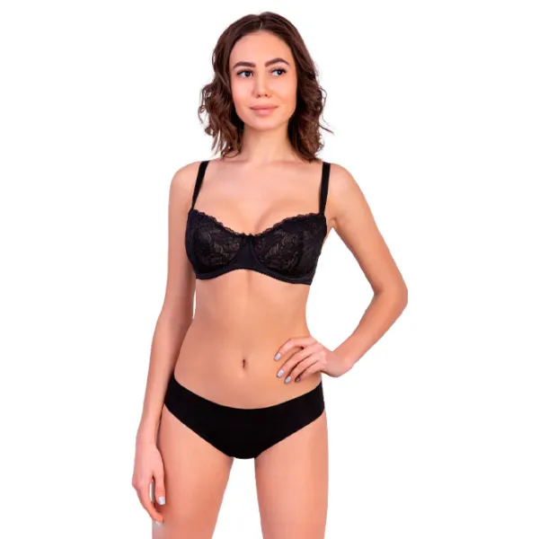 Chiloți pentru femei Milavitsa 230040 90/ Black/ Tanga photo 3