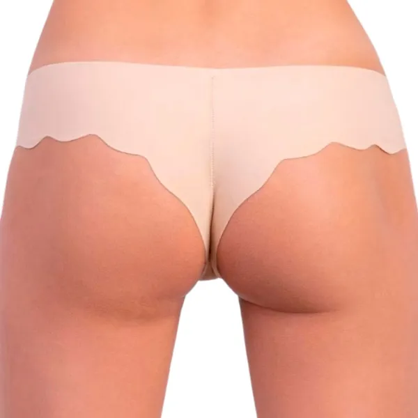 Chiloți pentru femei Milavitsa 230040 90/ Nude/ Tanga photo 2