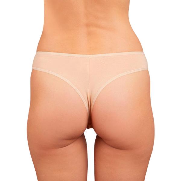 Chiloți pentru femei Milavitsa 230261 102/ Nude/ Tanga photo 3