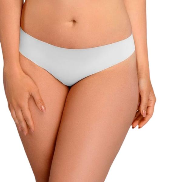 Chiloți pentru femei Milavitsa 260020 102/ White/ Tanga photo 3