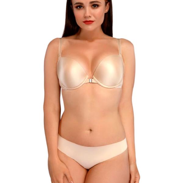 Chiloți pentru femei Milavitsa 260020 94/ Nude/ Tanga photo 5