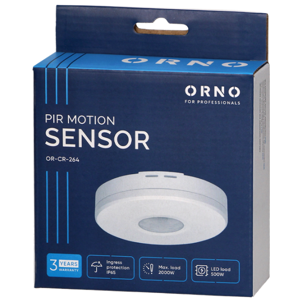 Senzor de mișcare ORNO ORCR264 White photo 6 Senzor de mișcare ORNO ORCR264 White photo 6