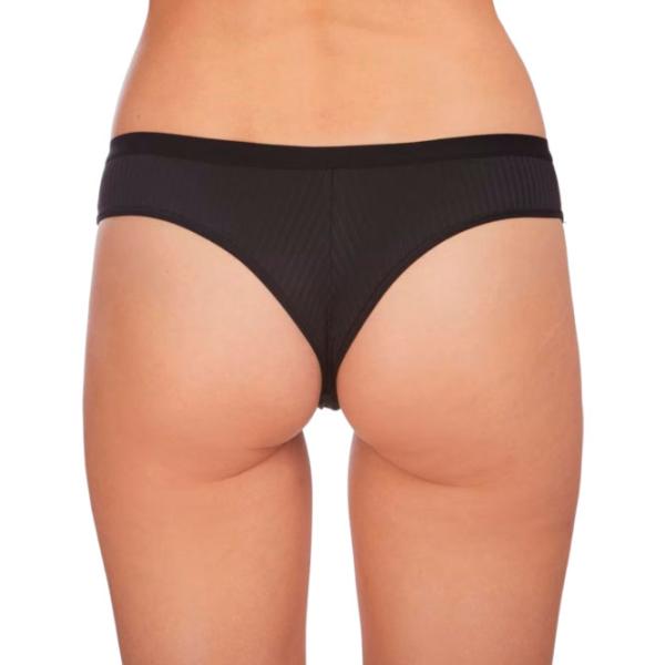 Chiloți pentru femei Milavitsa 268110 90/ Black/ Tanga photo 3