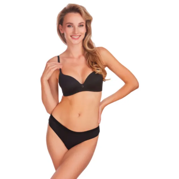 Chiloți pentru femei Milavitsa 268110 90/ Black/ Tanga photo 4