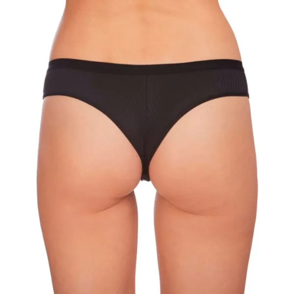 Chiloți pentru femei Milavitsa 268110 106/ Black/ Tanga photo 3