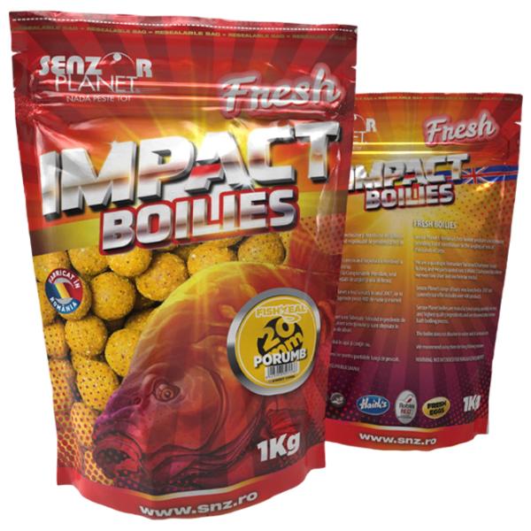 Бойлы Senzor Planet IMPACT Boilies Кукуруза/ 1 кг/ 20 мм photo 2 Бойлы Senzor Planet IMPACT Boilies Кукуруза/ 1 кг/ 20 мм photo 2
