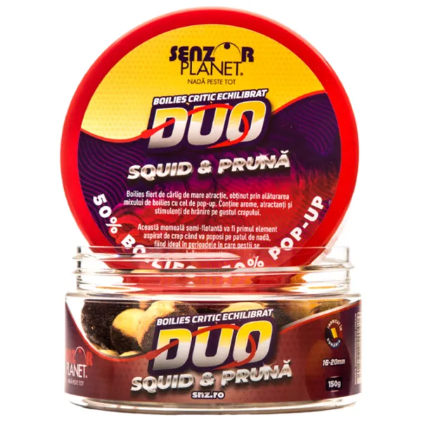 Бойлы Senzor Planet Duo Слива/ 0.015 кг/ 16 мм photo 2 Бойлы Senzor Planet Duo Слива/ 0.015 кг/ 16 мм photo 2