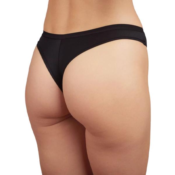 Chiloți pentru femei Milavitsa 260110 106/ Black/ Tanga photo 2