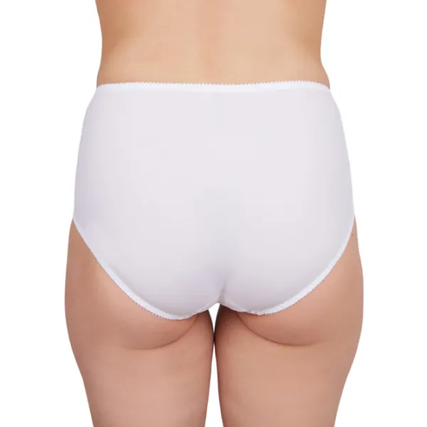 Chiloți pentru femei Milavitsa 440910 110/ White/ Slip photo 2