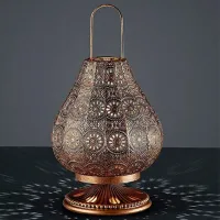 Нaстольная лампа Trio Jasmin Бронзовый photo 4
