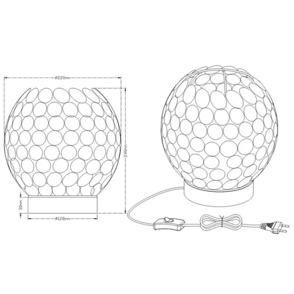 Нaстольная лампа Trio Frieda Серебро photo 6 Нaстольная лампа Trio Frieda Серебро photo 6