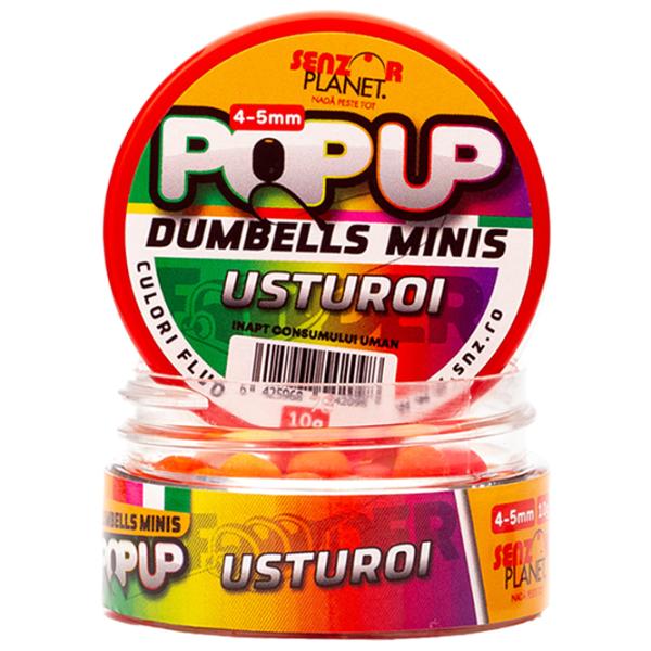 Бойлы Senzor Planet Pop-Up Dumbells Minis Чеснок/ 0.01 кг/ 4 мм photo 2 Бойлы Senzor Planet Pop-Up Dumbells Minis Чеснок/ 0.01 кг/ 4 мм photo 2