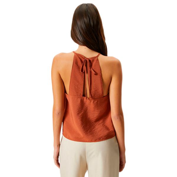 Maiou pentru femei Koton 4SAK30002PW M/ Brown photo 2 Maiou pentru femei Koton 4SAK30002PW M/ Brown photo 2