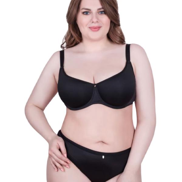 Sutien pentru femei Milavitsa 119140 85D/ Black/ Bra photo 3