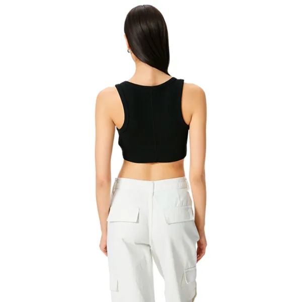 Maiou pentru femei Koton 4SAK10007EK XL/ Black photo 2