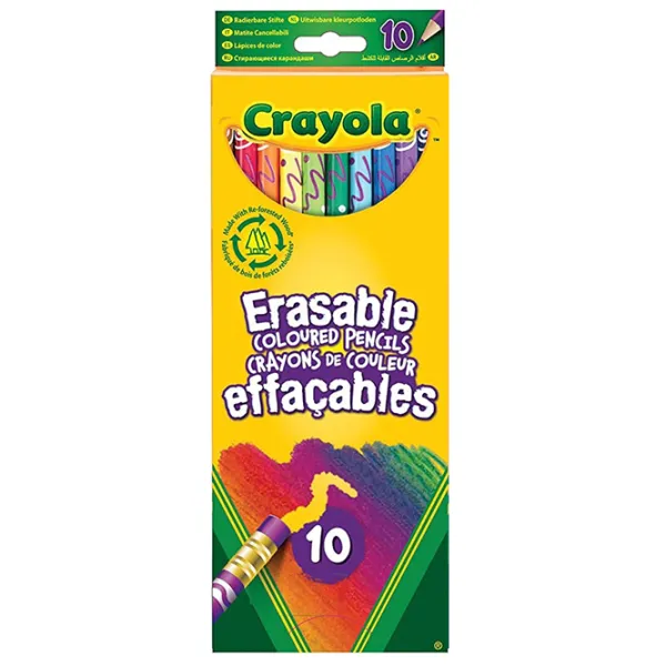 Creioane Crayola 3635 Colorate/ 10 photo 1