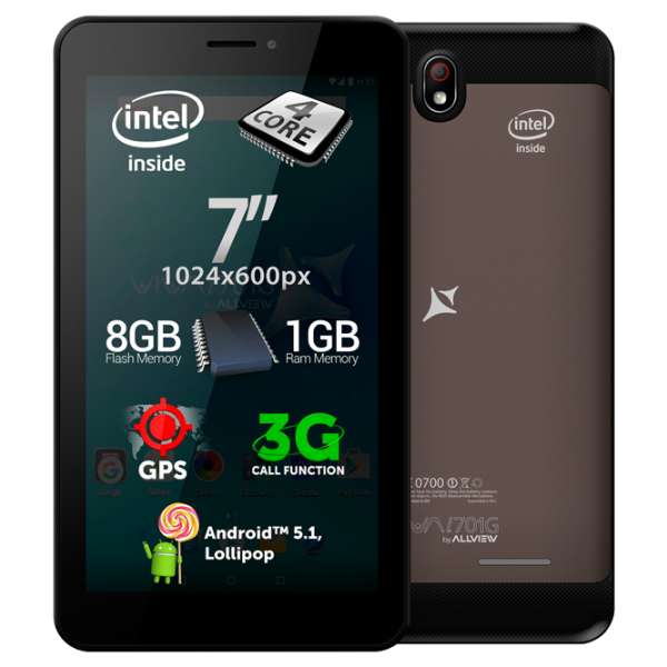 Планшет Allview Viva i701-G 7"/ Черный/ 8 ГБ/ LTE photo 1