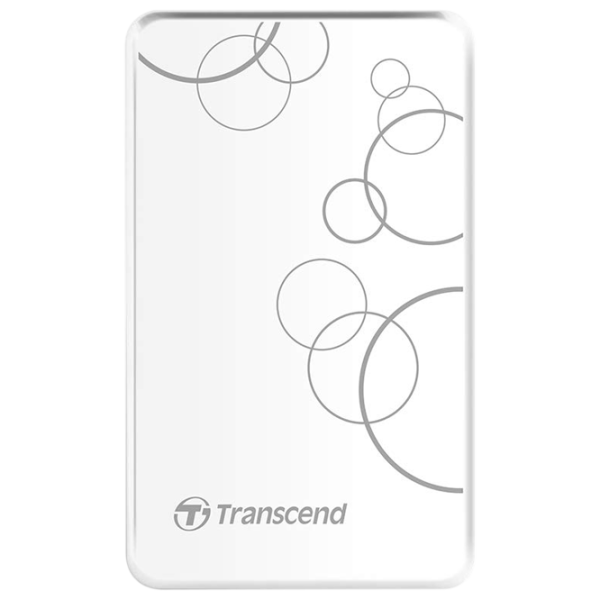 Внешний накопитель HDD Transcend StoreJet 25A3 2 ТБ Белый photo 1