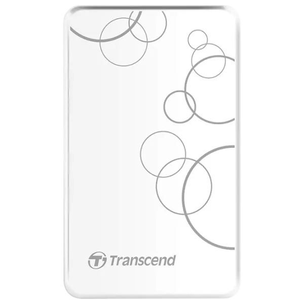 Внешний накопитель HDD Transcend StoreJet 25A3 1 ТБ TS1TSJ25A3W/ Белый photo 1