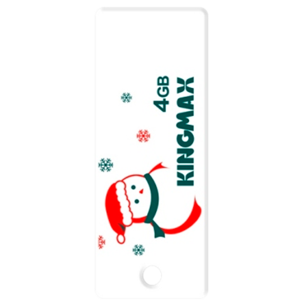 Kingmax Snowman Edition 4 GB White photo 1