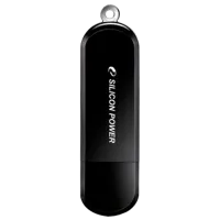 Silicon Power LUXMINI 322 32 ГБ Черный