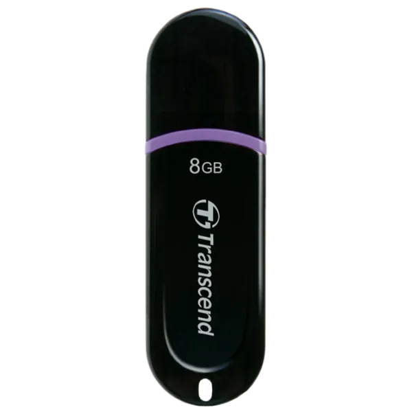 Transcend JetFlash 300 8 ГБ Black photo 1