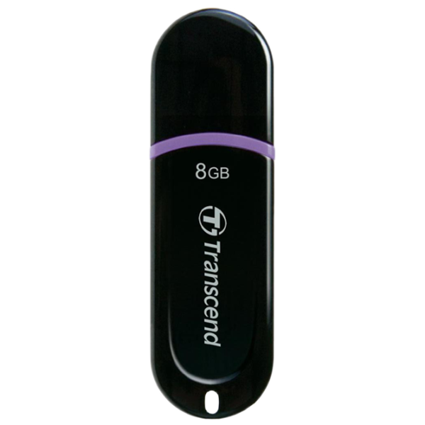 Transcend JetFlash 300 8 ГБ Black photo 1