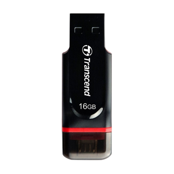 Transcend JetFlash 340 16 ГБ Черный photo 1