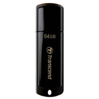 Transcend JetFlash 350 64 ГБ Черный