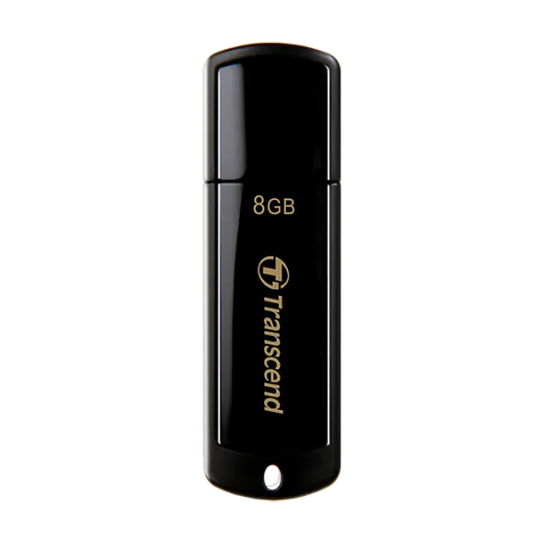Transcend JetFlash 350 8 GB Black photo 1