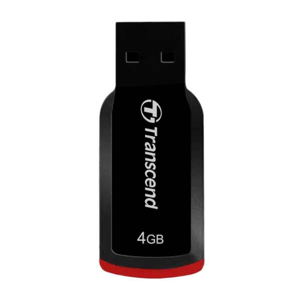 Transcend JetFlash 360 4 GB Black photo 1