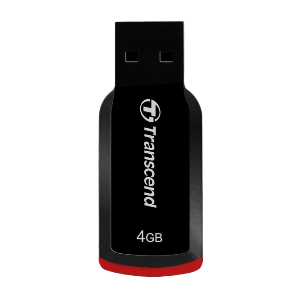 Transcend JetFlash 360 4 GB Black photo 1