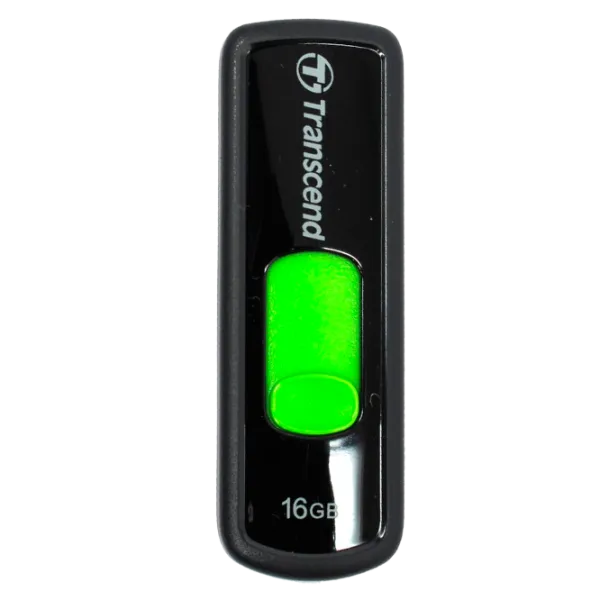 Transcend JetFlash 500 16 GB Black photo 1