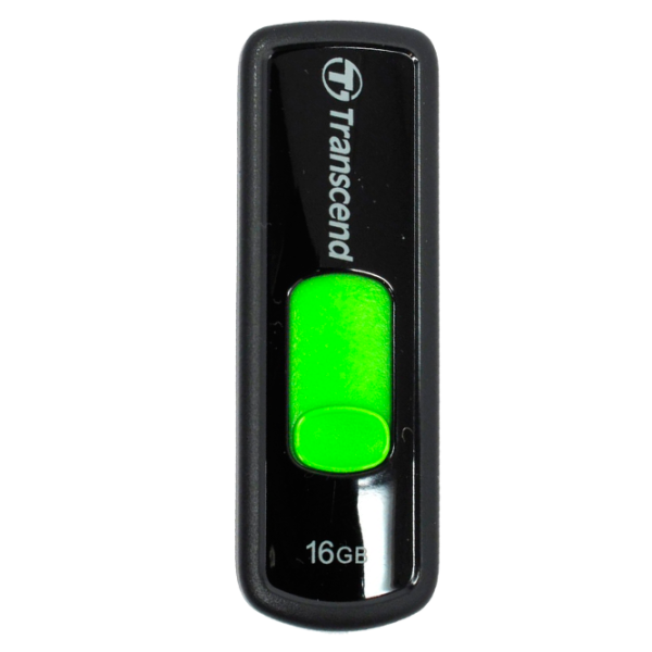 Transcend JetFlash 500 16 GB Black photo 1