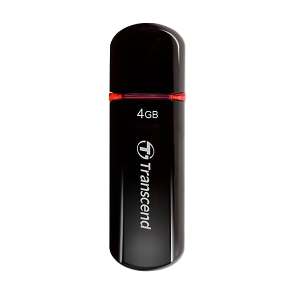 Transcend JetFlash 600 4 GB Black photo 1